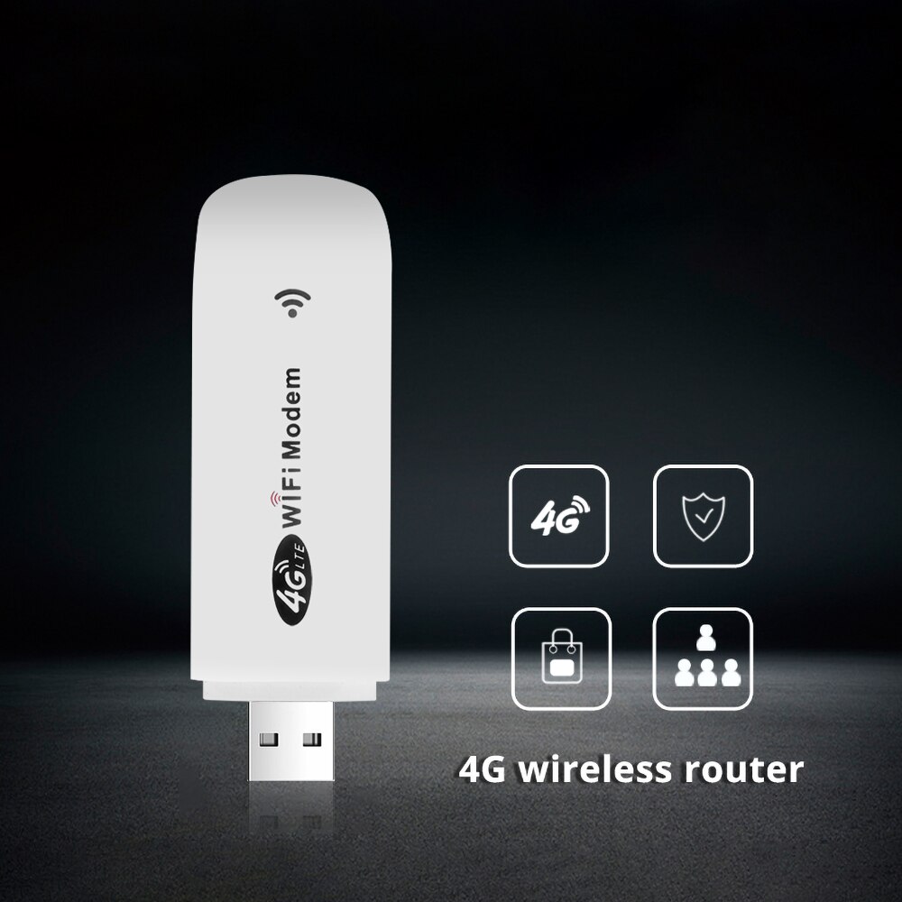 Kebidu – routeur Wifi 4G LTE FDD 150Mbps, point d'accès Mobile, USB 2.0, débloqué, adaptateur réseau pour Win XP Vista 7/10