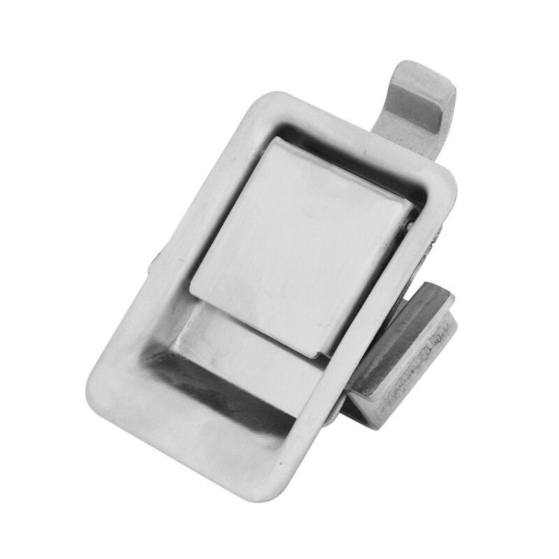 Stainless Steel Recessed Mounted Latch Mini Flush Mount Paddle Handle Lock for RV/Camper/Trailer/Cabinet/Tool Box Etc