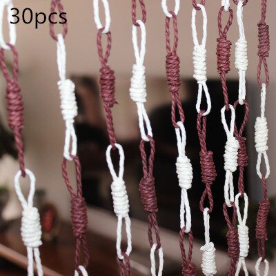 bamboo door curtains straw braid partition handmade reed curtain hanging room divider screen partition separador de ambientes: style- C 30pcs