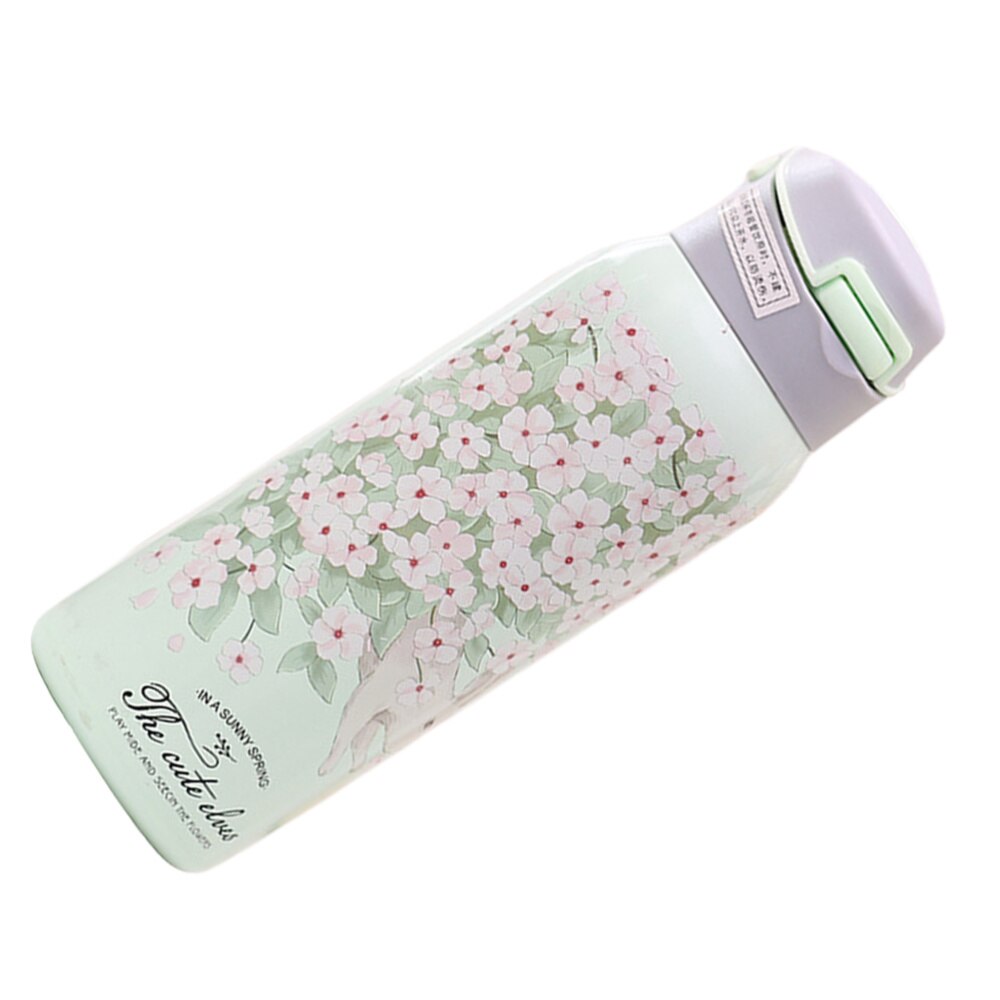 1pc Vacuum Cup Chic Practical Stainless Steel Vacuum Cup Pretty Vacuum Cup Students Vacuum Cup