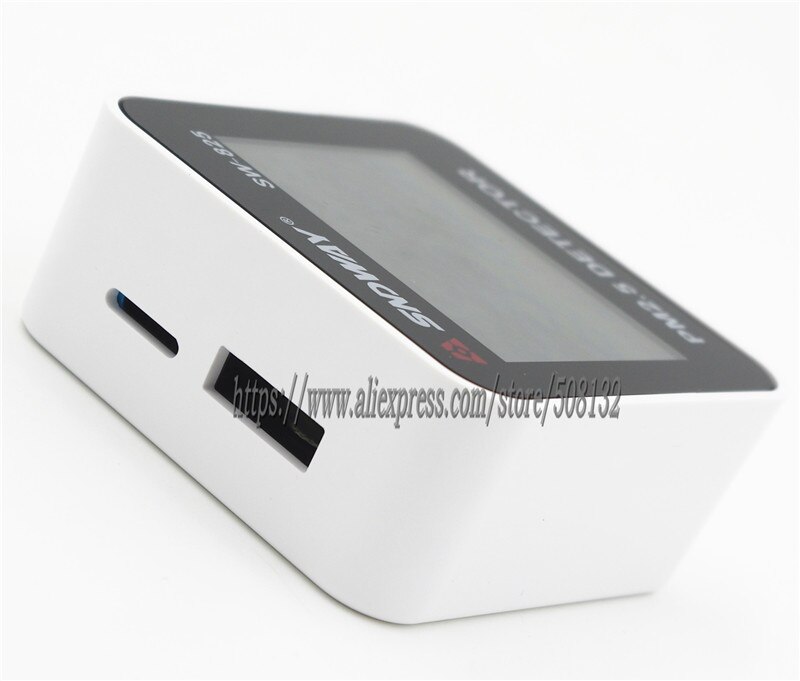 SNDWAY SW-825 Digital PM2.5 Detector meter and Temperature and Humidity Mini Portable Air Meter