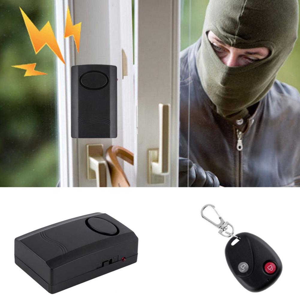 Wireless Remote Control Vibration Alarm Home Security System Security Alarm