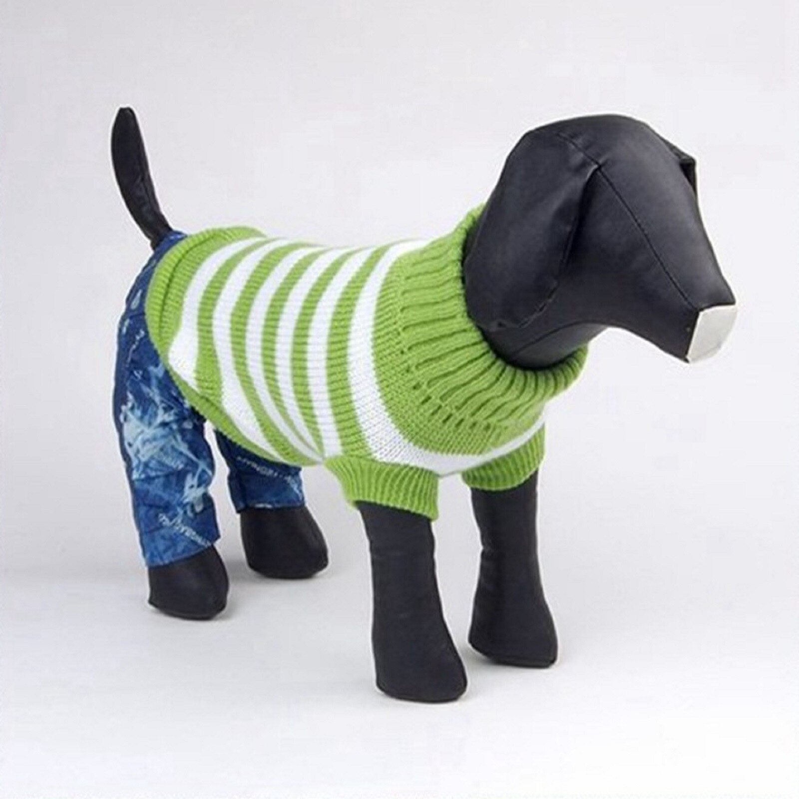 Pull à rayures pour animaux de compagnie, tendance, , coloré, pour chien, vêtements d'extérieur, 25 #