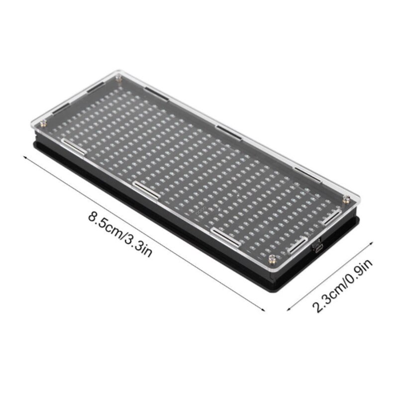 DIY 384 LED Digital o Music Spectrum Analyzer Sound Waves Display Kit Set