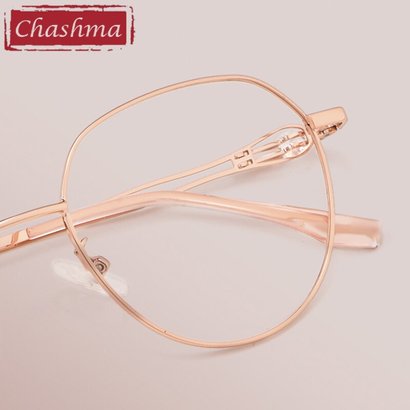 Chashma Frame Women Round Prescription Glasses Optical Eyewear Girl Eyeglass for Anti Blue Ray Degree Lenses