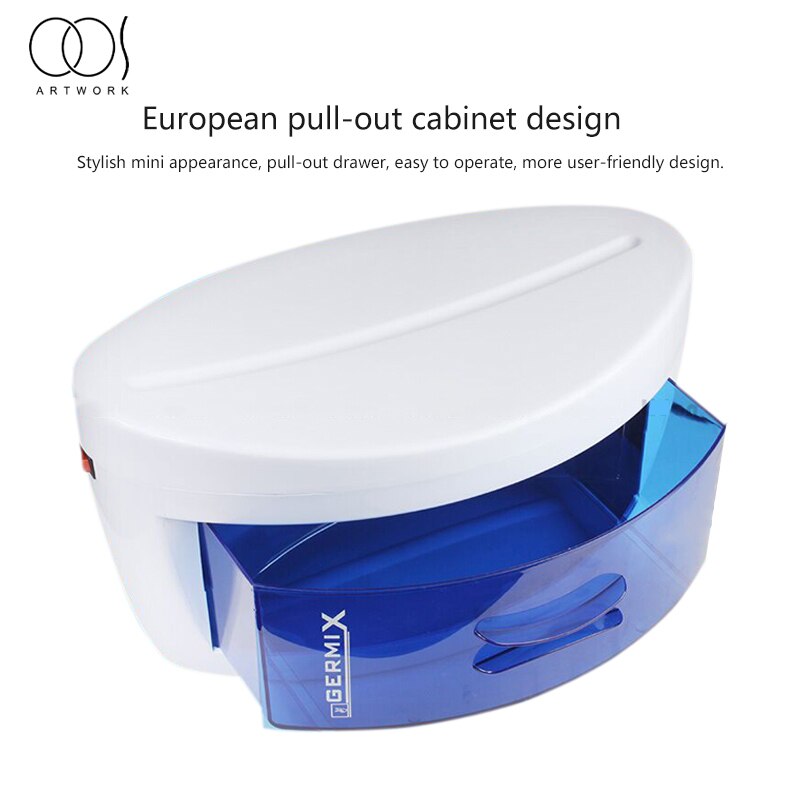 Uv Sterilisator Box Desinfectie Kast Mini Ozon Ultraviolet Salon Huishoudelijke Nail Manicure Gereedschap Sterilisatie Machine Voor Thuis