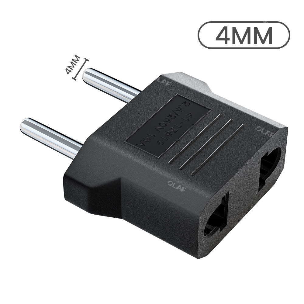 adapter wtyczki elektrycznej UE nas Ameryka do EU europejski moc adapter podróż przetwornik amerykański Chiny CN do Europa adapter wtyczki: BRĄZOWA / Wtyczka uk