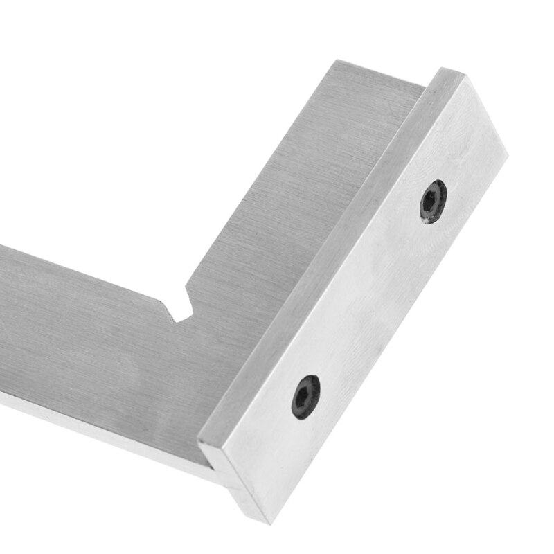 100*70mm Machinist Try Square DIN 875 / 0 grade 90 Degree Flat Edge Square with Base LS'D Tool