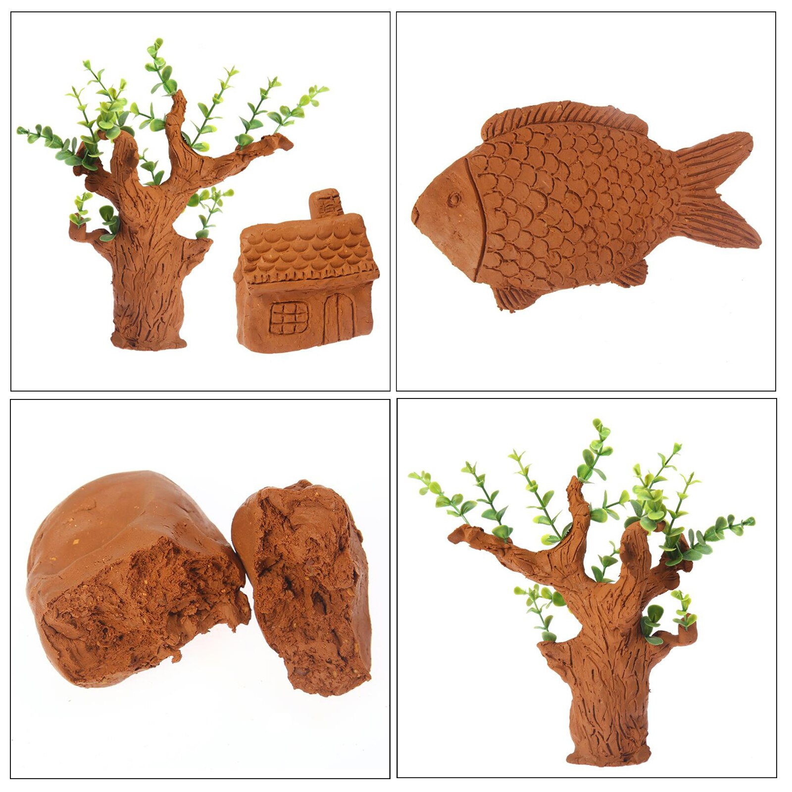 No-Toxic DIY Clay Air Drying Modeling Dough Kid Self Hardening Clay Material