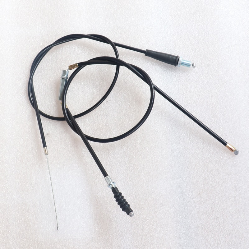 Universal Quick Release Throttle Cable & Motorcycle Clutch Cable for 250cc Dirt Bike Quad ATV