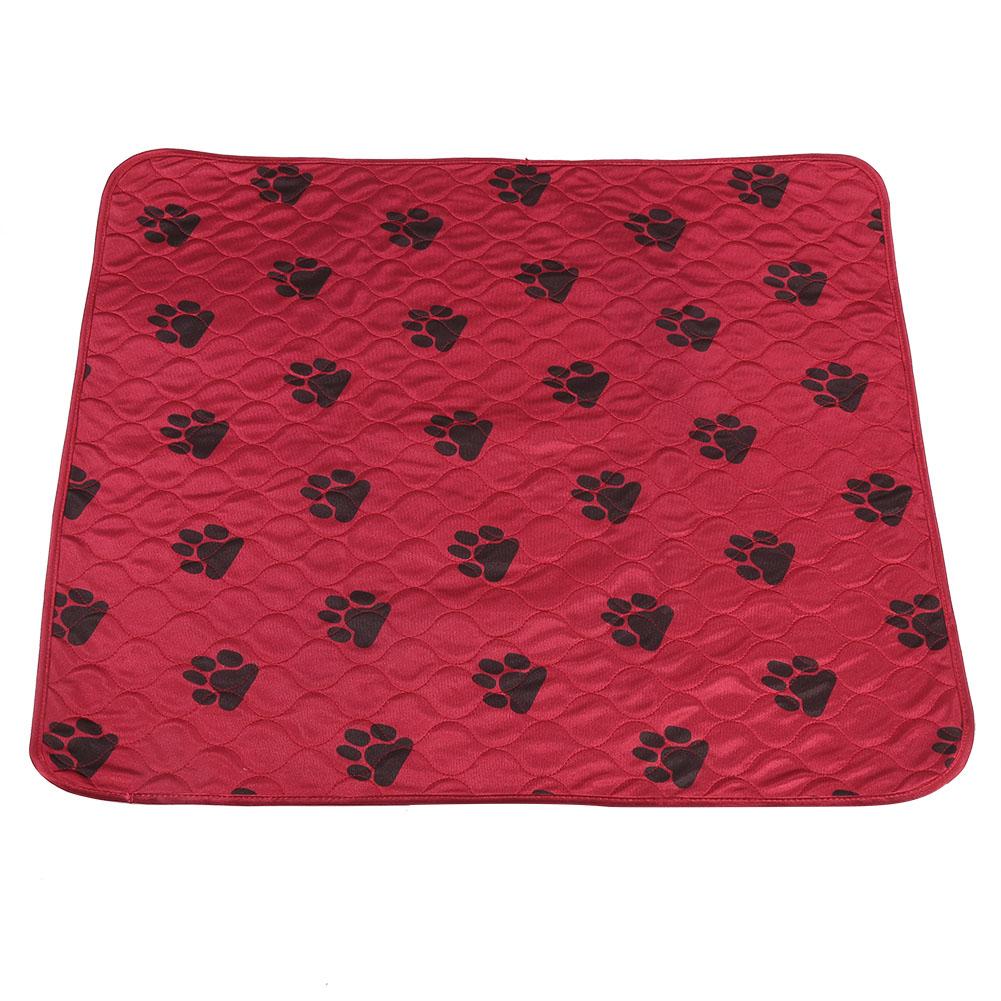 Herbruikbare Hond Levert Waterdichte Hond Pee Pad Voor Pet Katten Draagbare Mat Tour Camping Yoga Slapen Huisdier Pee Matten Honden accessoires: Rood / S