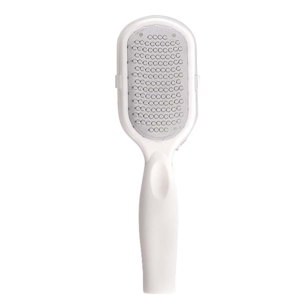 Foot Callus Remover Pedicure Scrubber Stainless Steel Foot Grater Heel File Hard Skin Rasp Grinding foot File Remove Dead Skin: Gold