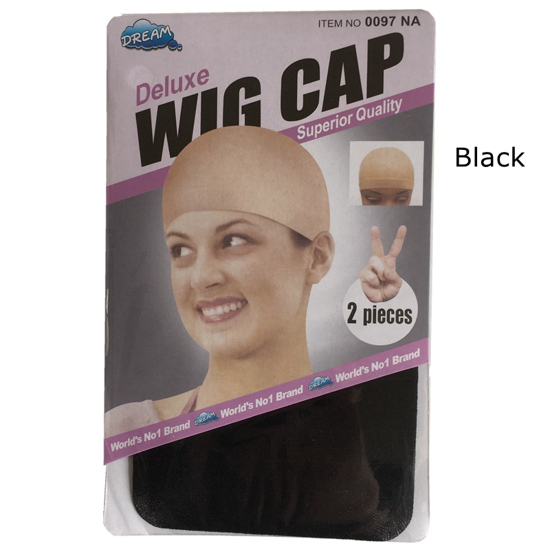 10 Stuks Bruin Pruik Cap Haarnetje Haar Mesh Pruik Weven Cap Rekbare Elastische Haarnet 5 Kleur 2 Stuks/pak