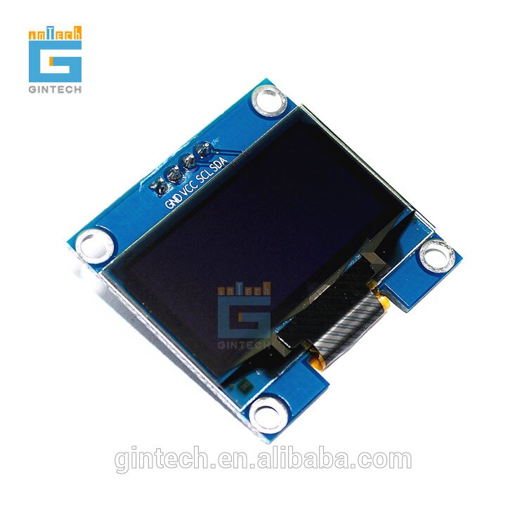 1.3 inch OLED display module hoge resolutie 132X64, wit, blauw karakter willekeurig