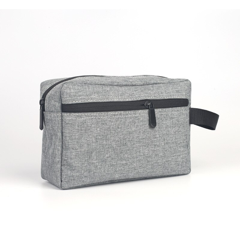 Bolsa organizadora de almacenamiento tipo Clutch, bolsa de viaje para equipaje, bolsa Oxford impermeable de para cosméticos, accesorios para maletas: Gris