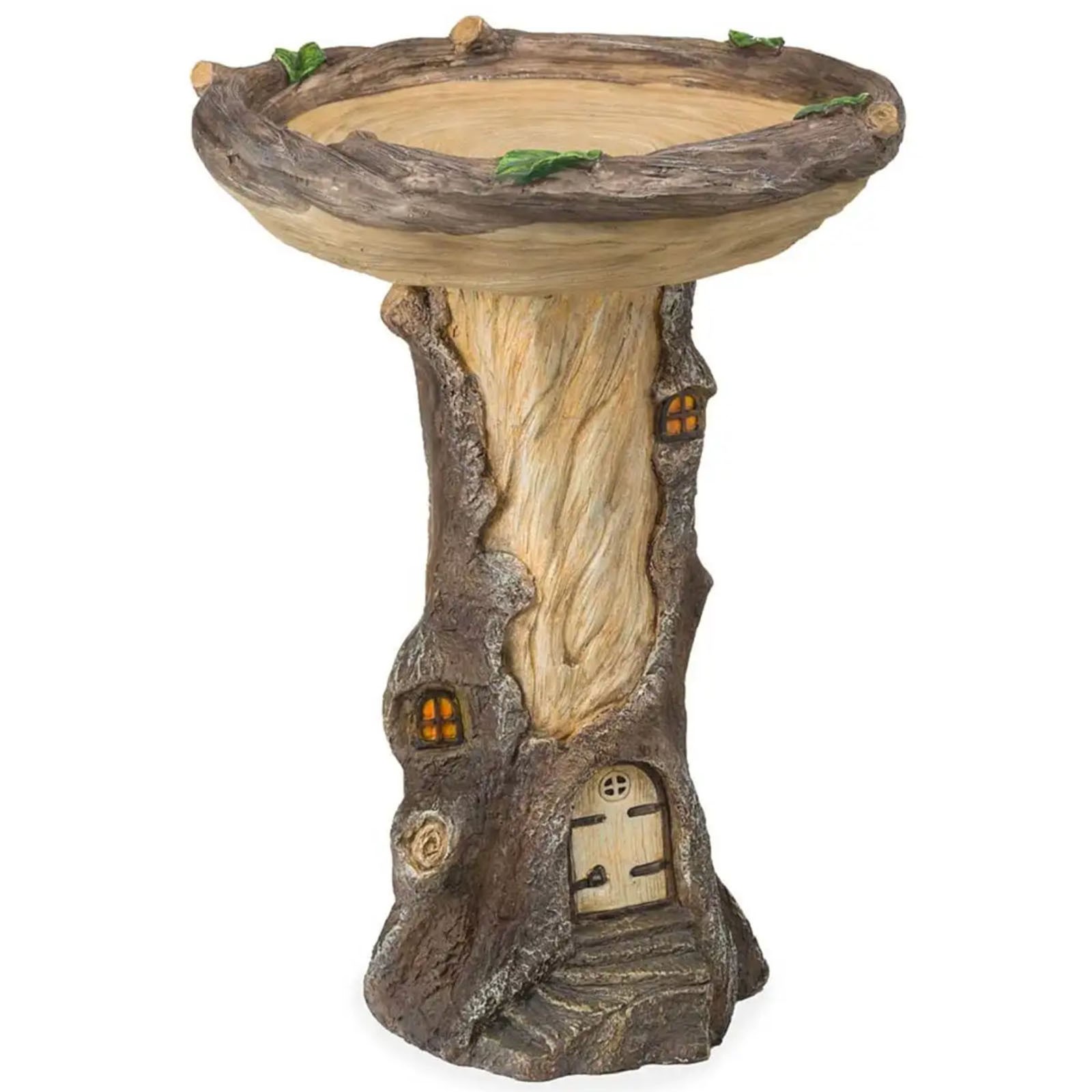 Garden Dog Statues Playful Puppies Birdbath Polyresin Antique Garden Bird Bath Home Garden Yard Animal Sculptures Ornament