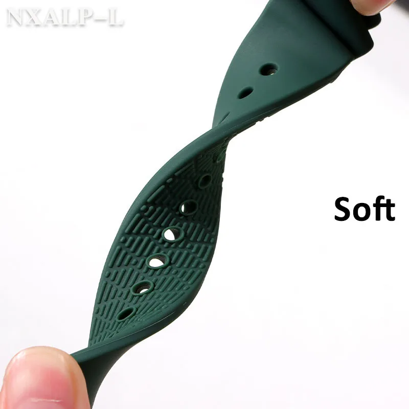 20mm 22mm Bracelet de montre en Silicone pour Seiko SKX007 SKX009 plongée 007 SRP777J1 Prospex Bracelet de montre hommes femmes Bracelet de Sport étanche
