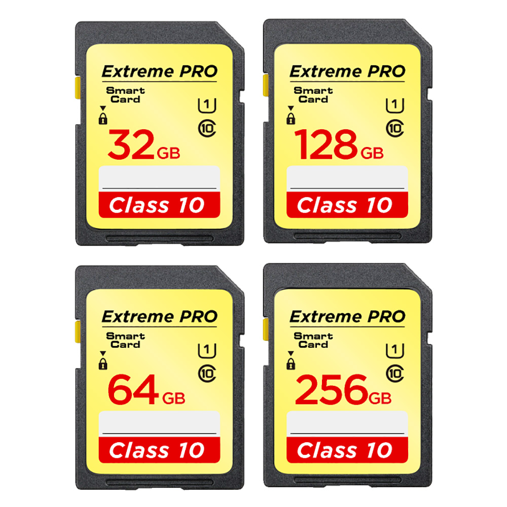 Tarjeta SD de memoria para cámara, tarjeta HD de 256G, 128GB, 64GB, 32GB, 16GB, 4K, Flash, usb, tarjetas sd, Clase 10 para cámara
