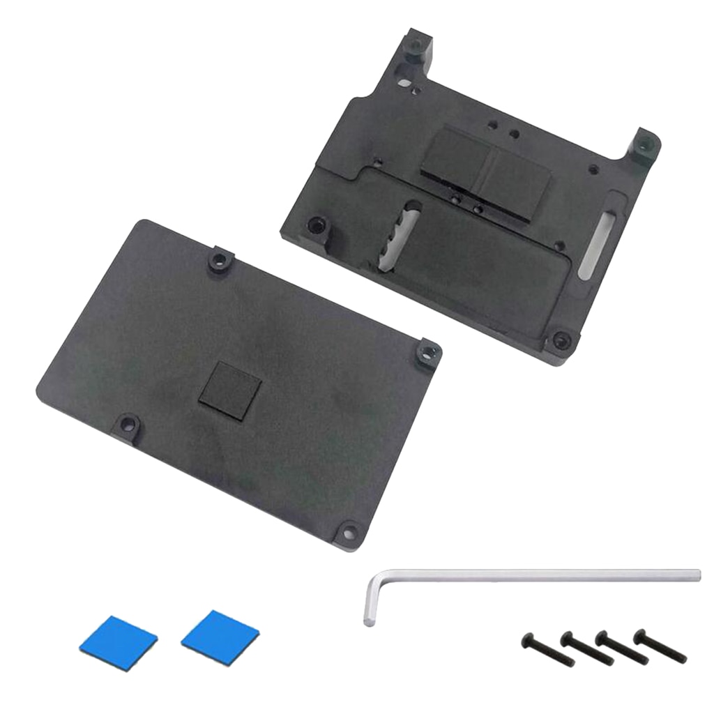 Coque de refroidissement en métal étui de protection en alliage d'aluminium pour accessoires framboise Pi 3 modèle B/B +/2B