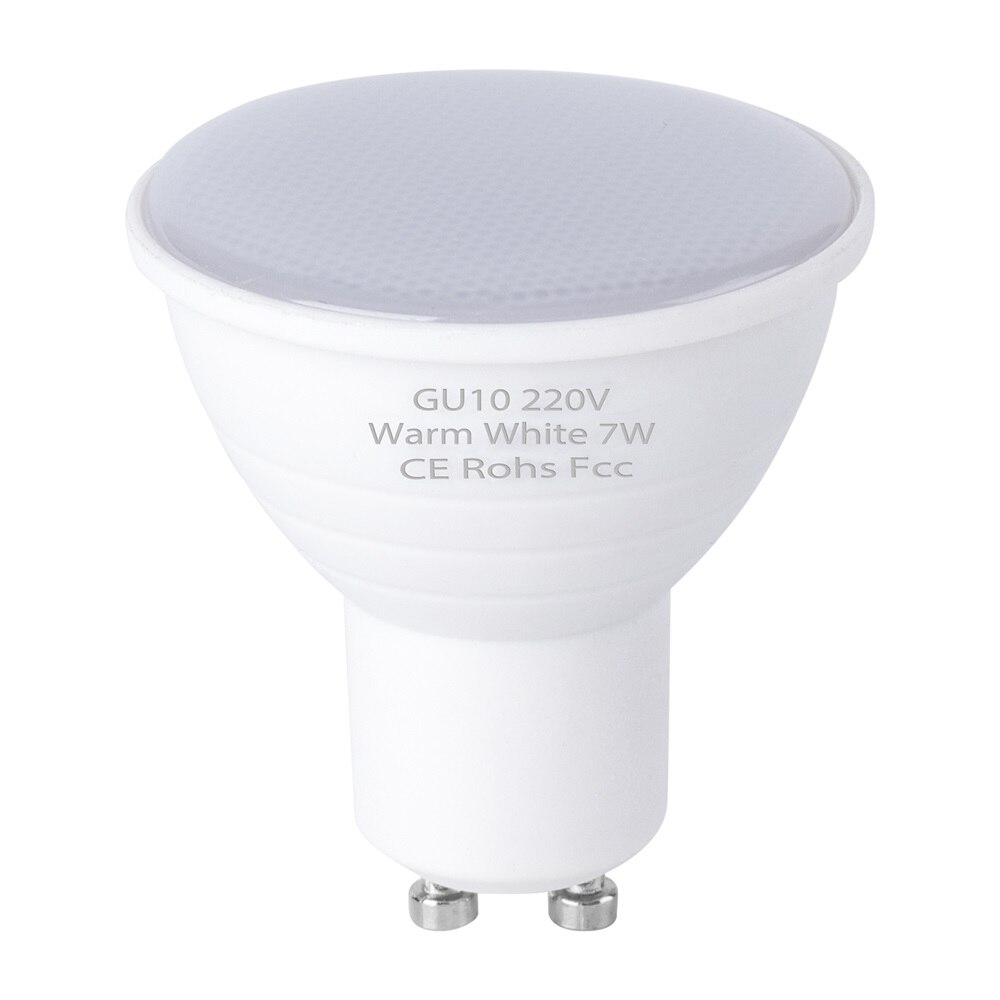 GU10 LED Lampe 220V Scheinwerfer LED-lampe Herr16 Lampe Mais Birne 5W 7W 2835SMD Lampada LED gu 10 Halogen GU5.3 Stelle Licht Birne Für Heimat: GU10 milchig / 6leds 5W / Weiß