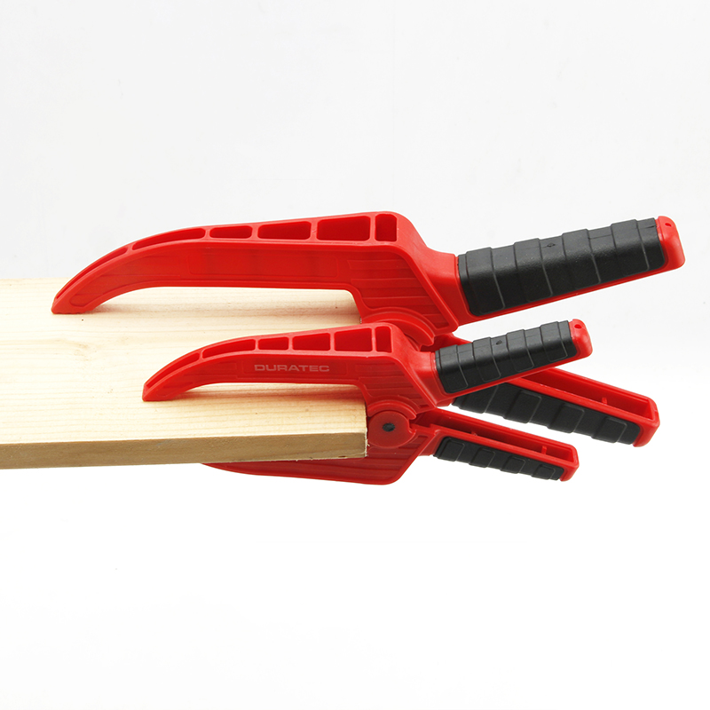 DURATEC Large Depth Plastic Spring Clamp Flexible Strong A Type Extra Large Clip Nylon Spring Clamps