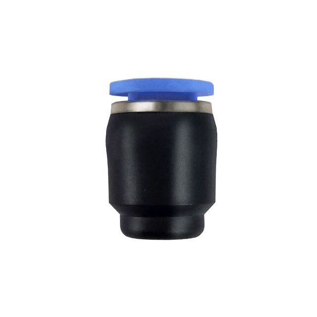 4mm/6mm/8mm/10mm/12mm Pneumatic Plug Fittings Quick Nylon Blanking Fitting Hose Tube Push Fit Dustproof Seal Connector Air Line: PPF / 12mm