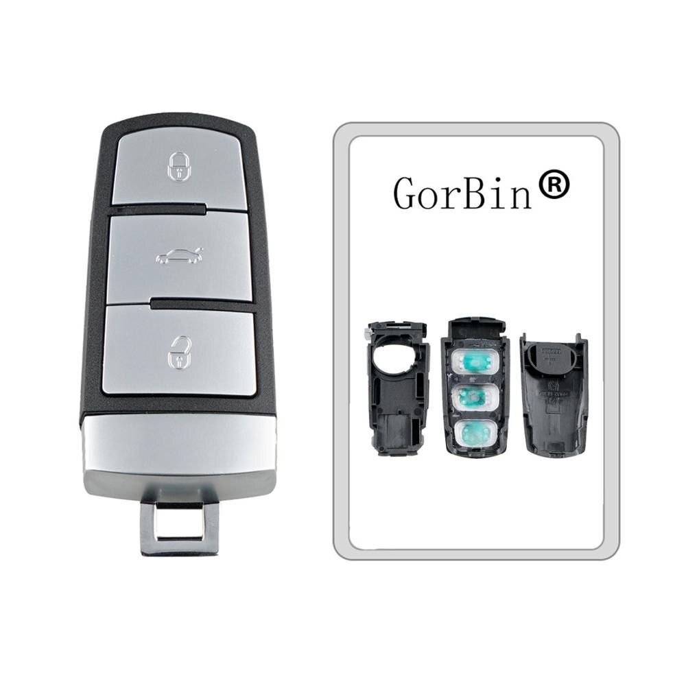 GORBIN 3Buttons Smart Remote Key Keyless Fob For VW Passat B6 3C B7 Magotan CC Car key shell Case For 3C0 959 752 BA 752 AD: Car key shell