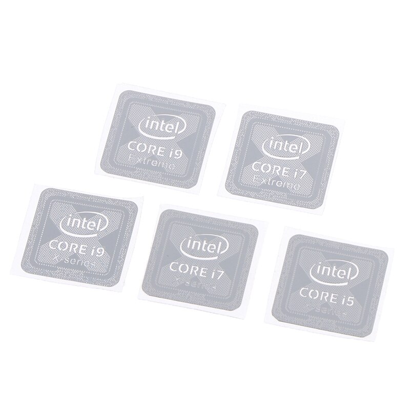 10th Generation Intel Core I9 I7 I5 I3 CPU Metal Sticker Laptop Logo Sticker Home School Office