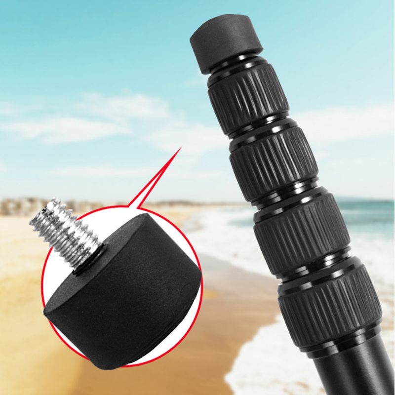 Universal Anti-slip Rubber Foot Pad Feet Spike Photography Accessories for Tripod Monopod 3/8 Inch 1/4 Inch M8