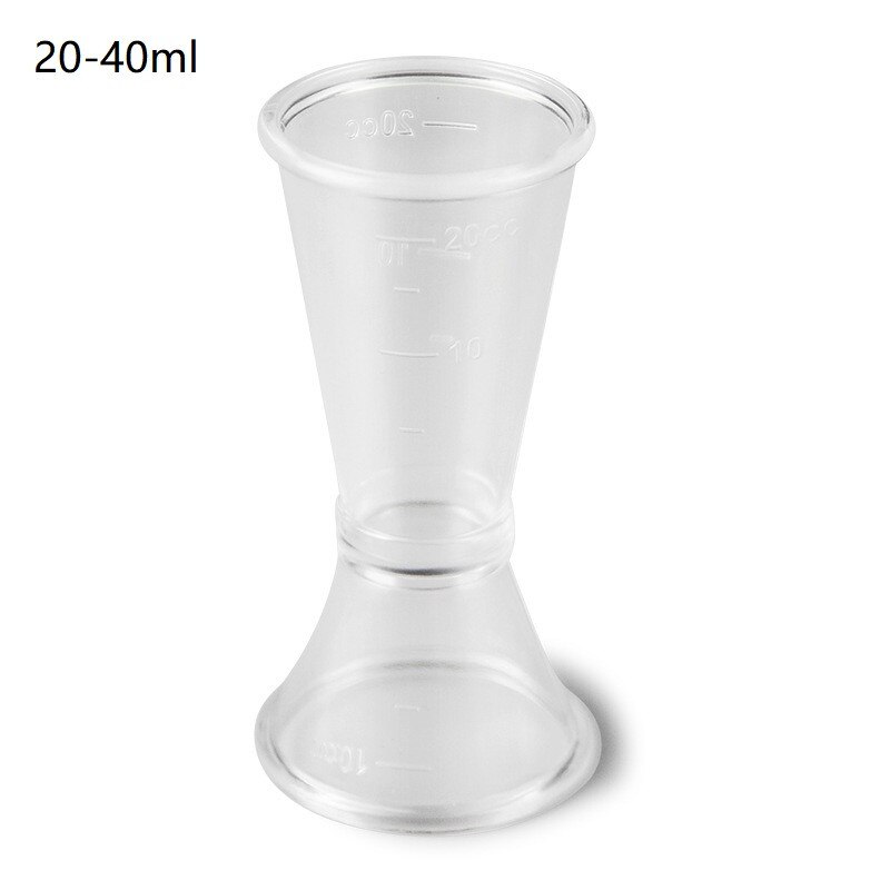 Stainless Steel Cocktail Shaker Measuring Cup Double Drink Alcohol Measuring Cup Jigger Bar Party Accessories Kitchen Gadgets: 20-40ml