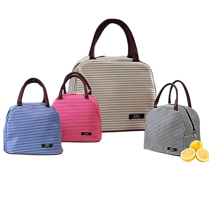 Fiambrera portátil con refrigerador térmico aislado para hombre y mujer, bolso para pícnic, bolsa de almacenamiento, Oxford, impermeable