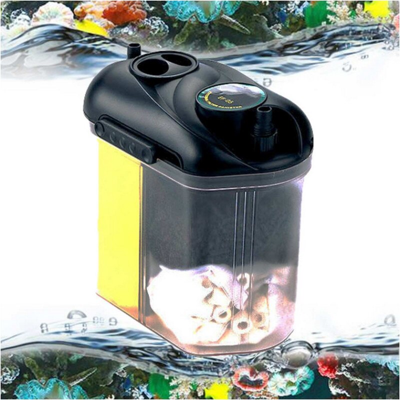 BOYU-filtro de bote externo para acuario, EF-05 de agua dulce marina, 5W, 150L/H, EF-05, 5,5 W, 220V