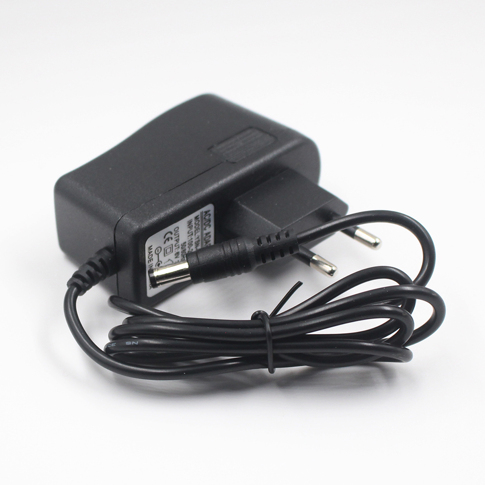 6V1A Power Charger AC 100V-240V Converter Adapter DC 6V 1A 1000mA Power Supply EU Plug DC 5.5mm x 2.1mm 1PCS