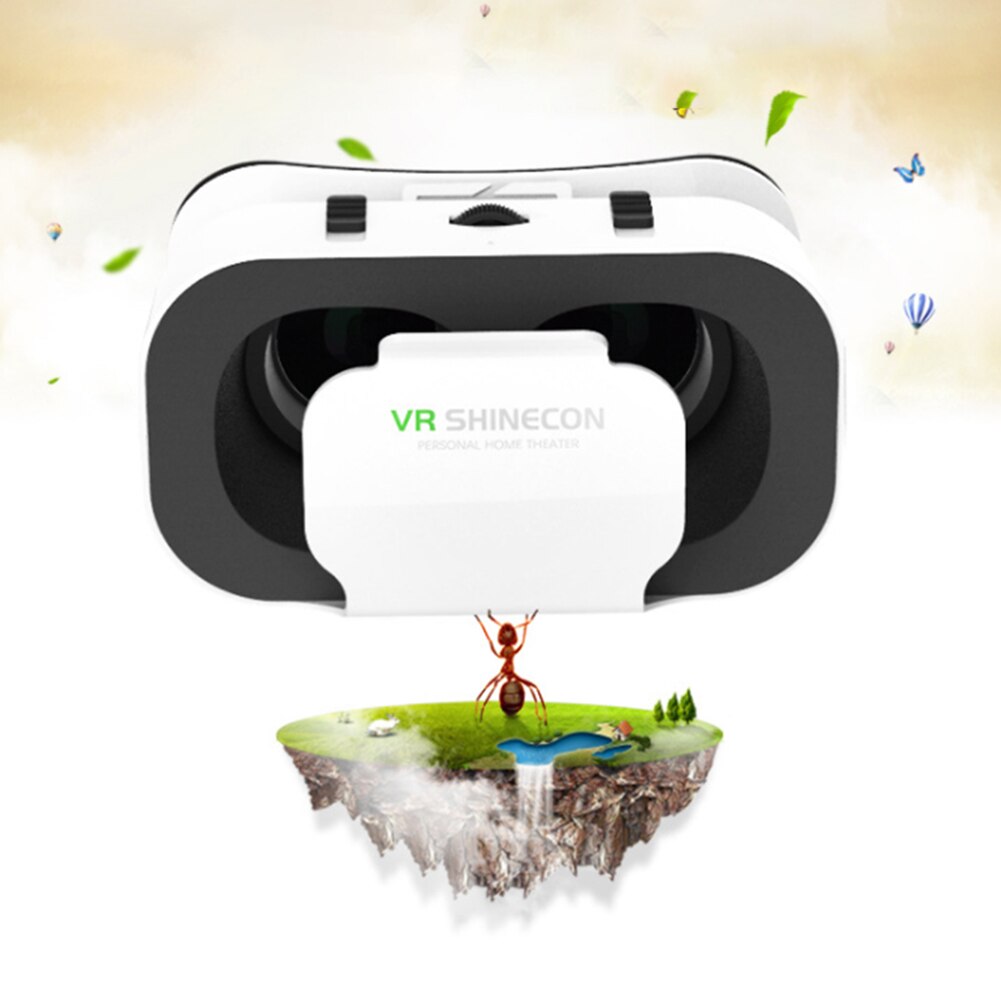Étui à lunettes de réalité virtuelle 3D VR, casque d&#39;écoute stéréo en carton pour Smartphone IOS Android, Joystick Bluetooth