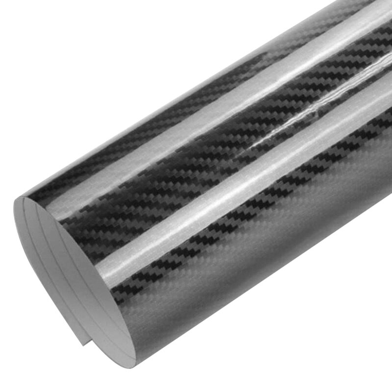 7D Glossy Carbon Fiber Vinyl Film Auto Wrap Stickers Waterdichte Auto Decal Papier