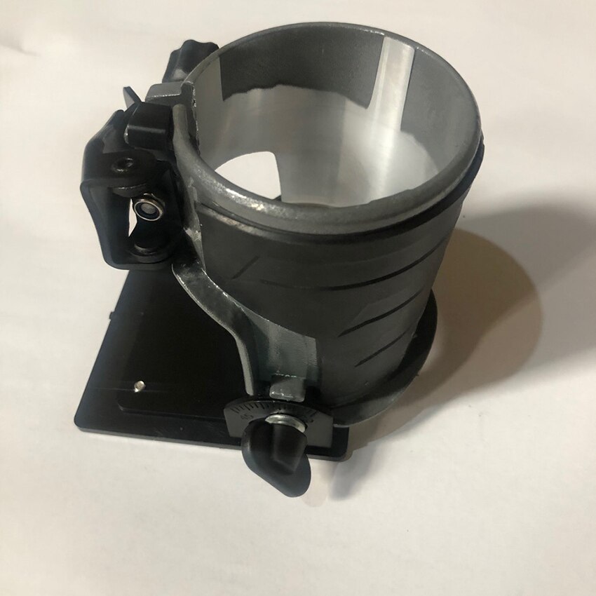 Wood Router Fixed Base Electric Hand Trimmer Adjustable Multi-angle Plunge Router Base Aluminum Alloy Patchwork Base