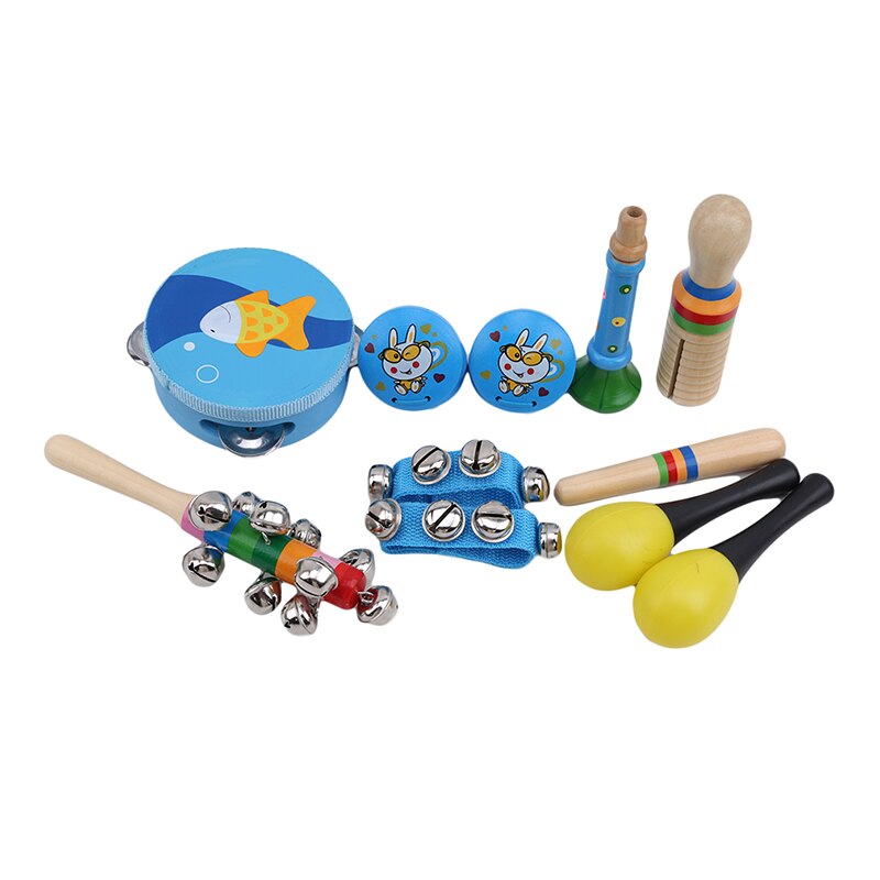 10Pcs/Pack Musical Instruments Set Infant Toddler ... – Grandado