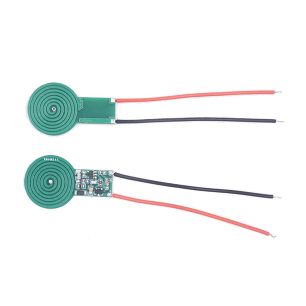 Taidacent Elektrische Zahnbürste Drahtlose Ladegerät Spule PCB 5V RX Induktion Lade Matte 4,2 V 300mA RX Induktive Ladegerät Modul