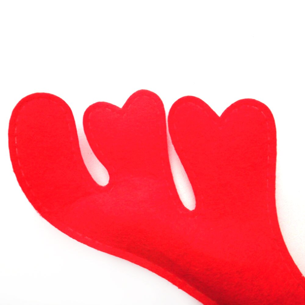 6 stk reinsdyrgevir pannebånd julehårbøyle kjæledyrkostyme hodeplagg til barnefest julehodeplagg rekvisitter