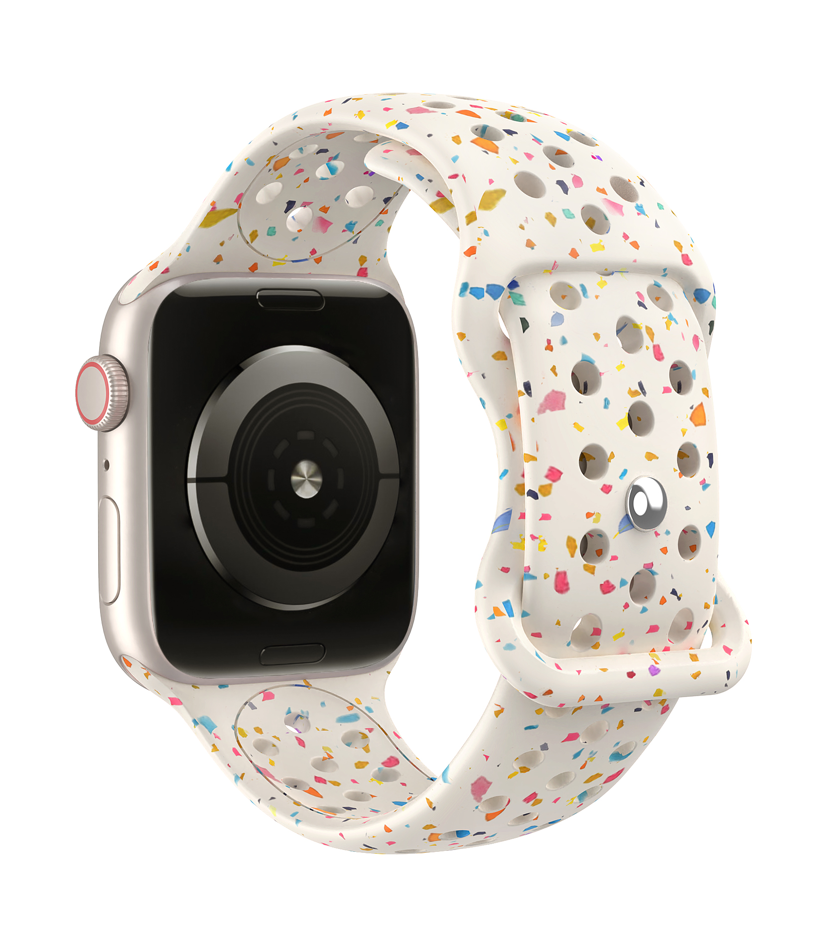 Sportarmband för apple watch band ultra 2 49mm 44mm 45mm 42mm 41mm 40mm silikonarmband för iwatch series 9 8 7 6 se 5 4 correa