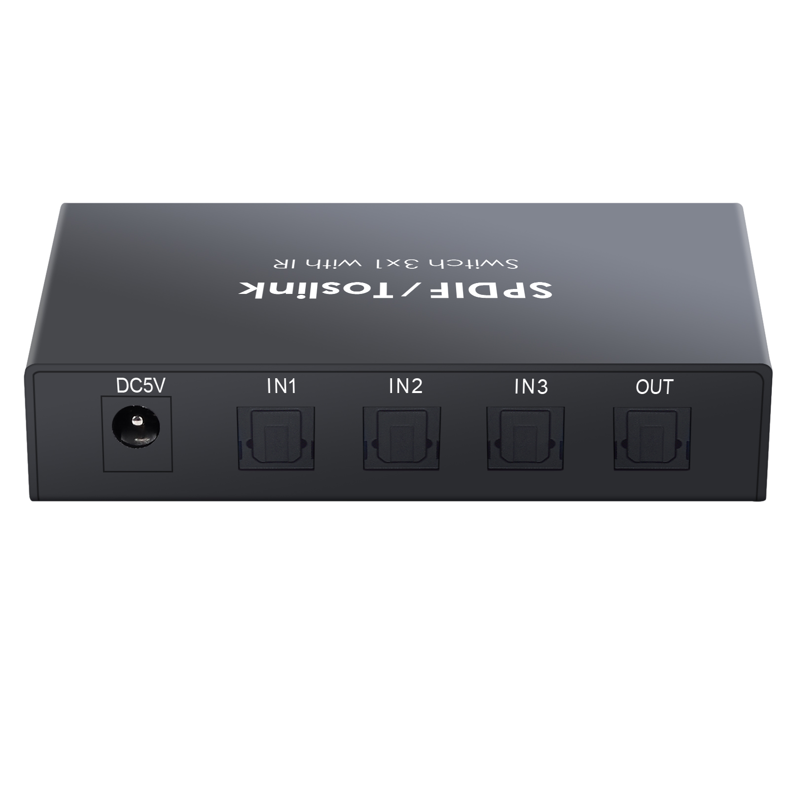 Prozor spdif/toslink optinen audio 3 x 1 kytkin digitaalinen optinen kytkin jakaja jatke kaukosäätimen optisella kaapelilla