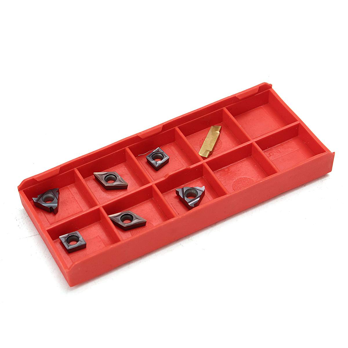 21 stks/set 10mm Gereedschaphouder Boring Bar + DCMT CCMT Carbide Insert met 7pcs Sleutels Voor Draaibank Draaien gereedschap