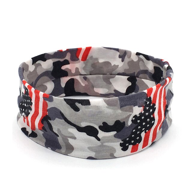 Yoga cheveux bandes Sport élastique bandeau Sport Yoga accessoire danse Biker large bandeau ruban extensible coton bandeau: 15