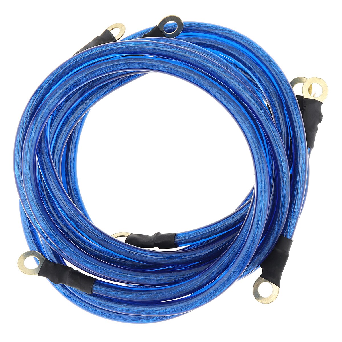 A5 Point 0.6/0.8/1m universel voiture câbles de masse Auto Booster cavalier mise à la terre fil système Kit pour améliorer la puissance pour voitures SUV Auto