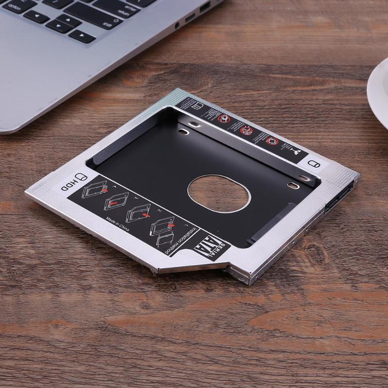 Hard Disk Drive Bay Universal 2.5 2nd 9.5mm Ssd Hd SATA Hard Disk Drive HDD Caddy Adapter Bay for Apple SuperDrive 21" 27" iMac