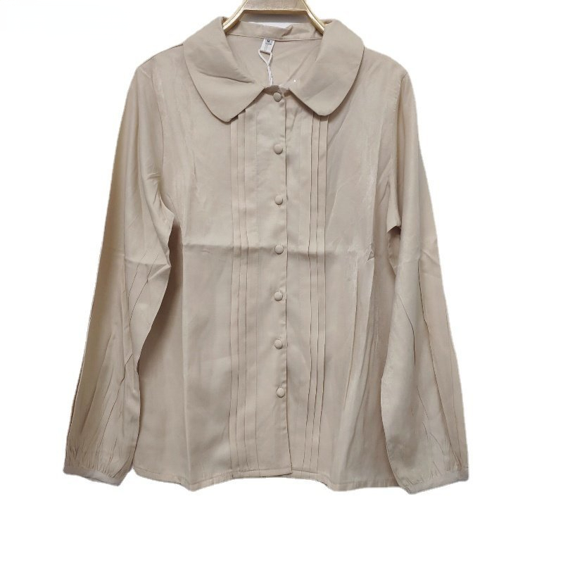 Preppy Sty – tenues assorties pour filles japonaises, robe chemise trapèze à carreaux pour dames, automne printemps 2023: XL / Beige