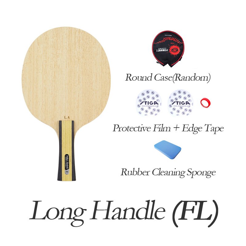 SWORD LA Table Tennis Blade (5 Ply Wood, Light Weight, Allround, for Beginner) Original SWORD Ping Pong Bat Paddle Racket: FL FT YP HMC
