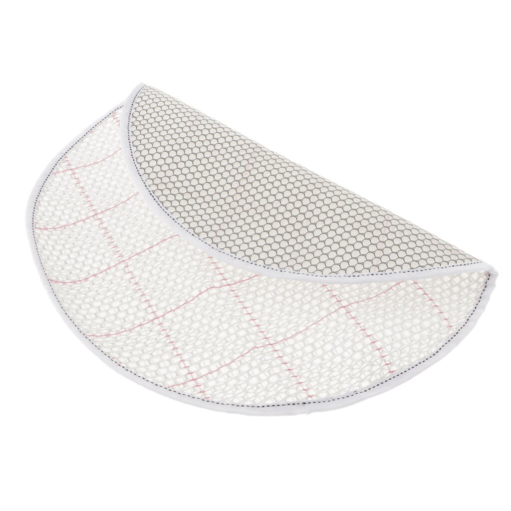 Latch Hook Rug Canvas Carpet Tapestry Rug Home Orament 38cm/15in White