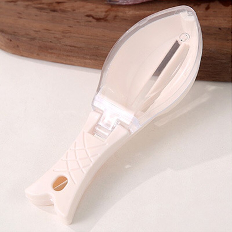 Fish Skin Brush Scraping Brush Grater Quick Disassembly Fish Knife Cleaning Peeling Skin Scraper Fish Bone Tweezers Tool Gadge: Pink