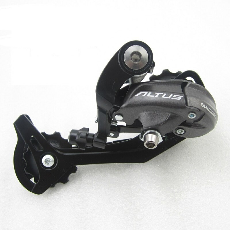 Shimano-desviador trasero Altus RD-M370, 9 velocidades, SGS